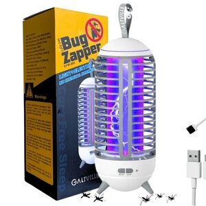USB Rechargeable Bug Zapper with Power Bank